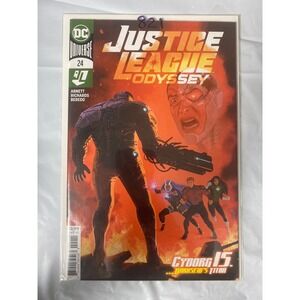 DC Comics Justice League Odyssey 24 Cyborg Is‎ Darkseids Titan Modern Age 2020